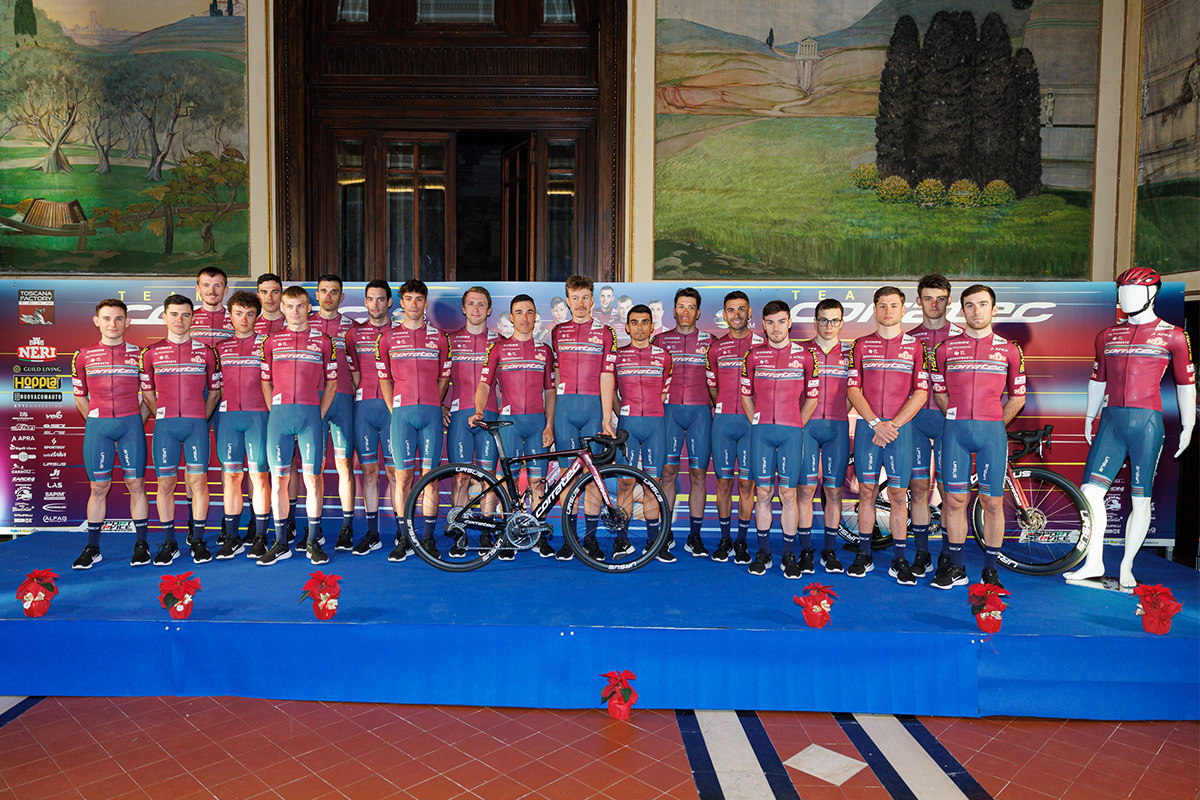 La presentazione del Team Corratec - foot Nucci