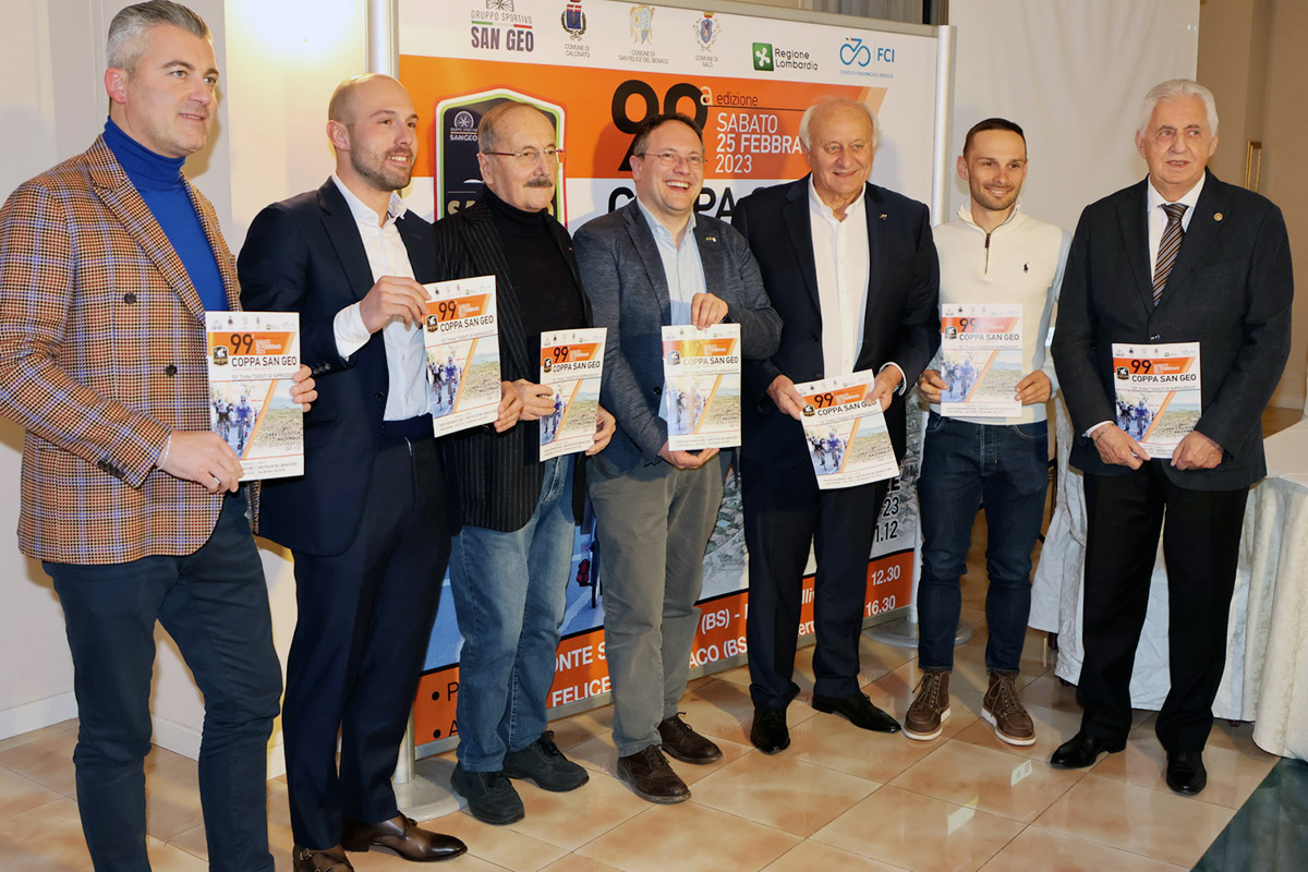 La presentazione della 99° Coppa San Geo - Photo Cailotto