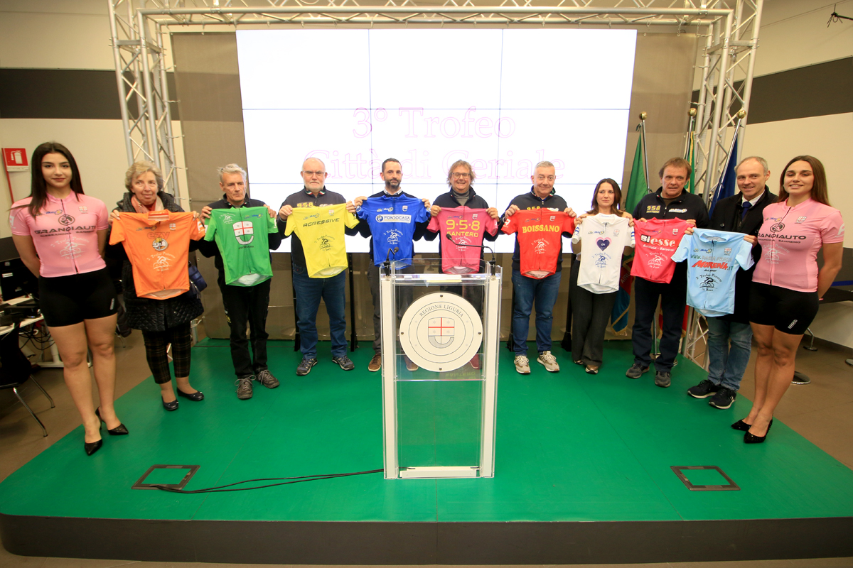Le maglie del Trofeo Ponente in Rosa 2023 - Foto Flaviano Ossola
