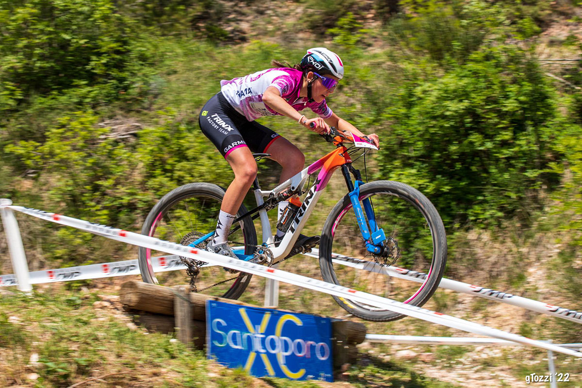 Valentina Corvi, vincitrice al Santoporo Xc nel 2022 - Foto Giozzi