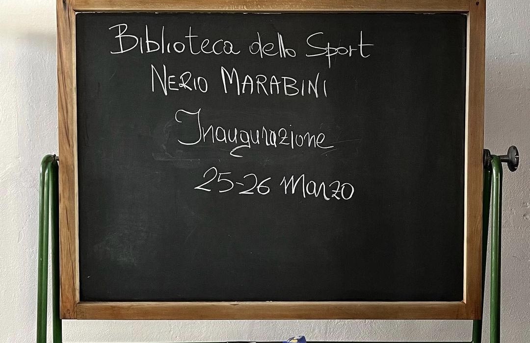 inaugurazione biblioteca dello sport Nerio Marabini