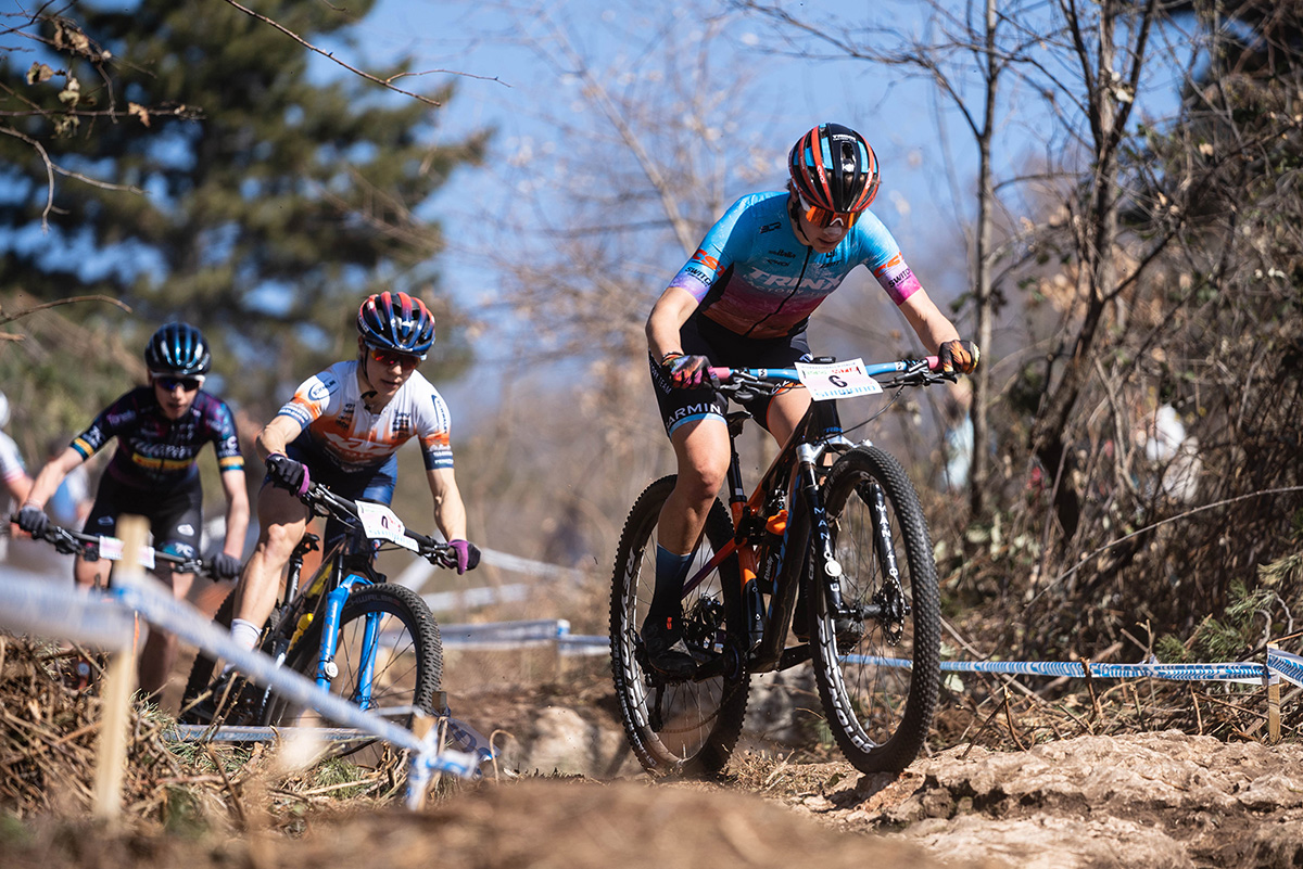 Giorgia Marchet (Trinx Factory Team), terza a San Zeno di Montagna - credit Alessio Pederiva