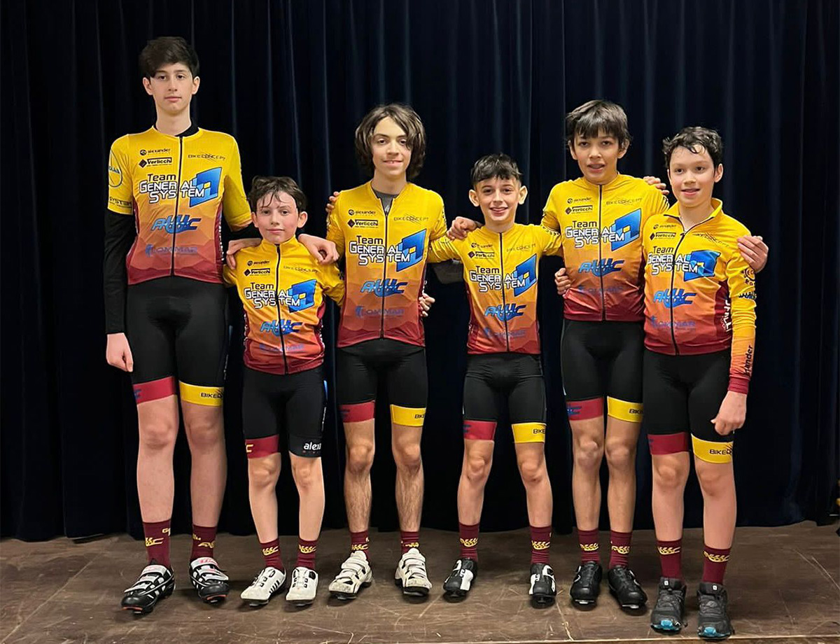 Gli esordienti del Team General System Awc 2023