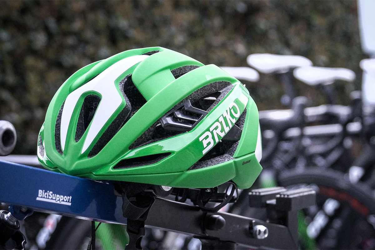 Il nuovo casco Briko di Bardiani