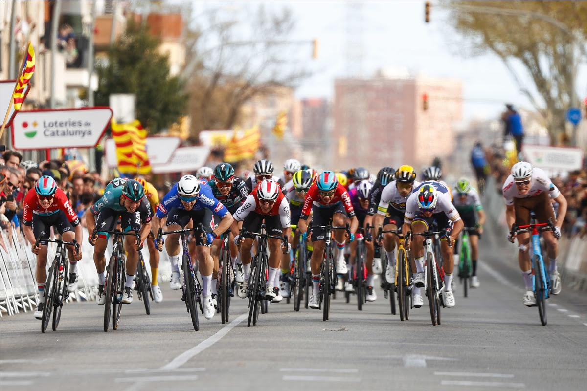 Kaden Groves vince allo sprint la sesta tappa della Volta a Catalunya - credit Sprint Cycling Agency