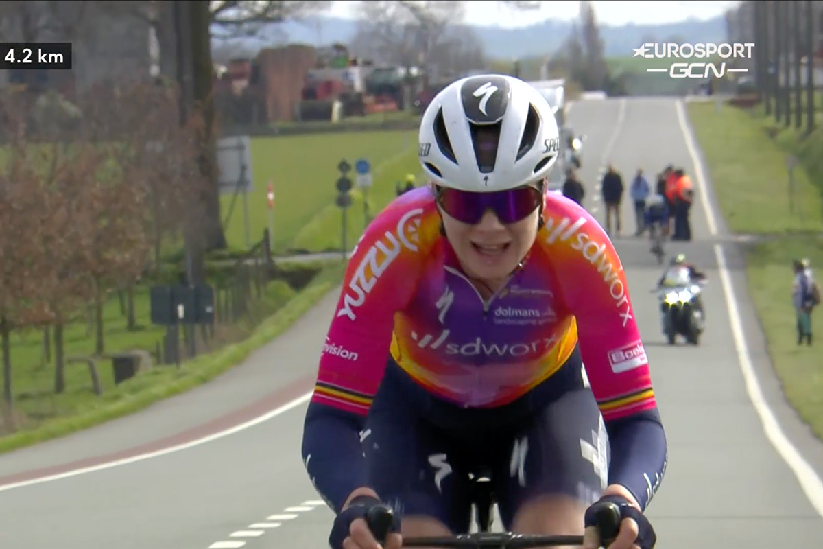 Lotte Kopecky vince la 4thDanilith Nokere Koerse