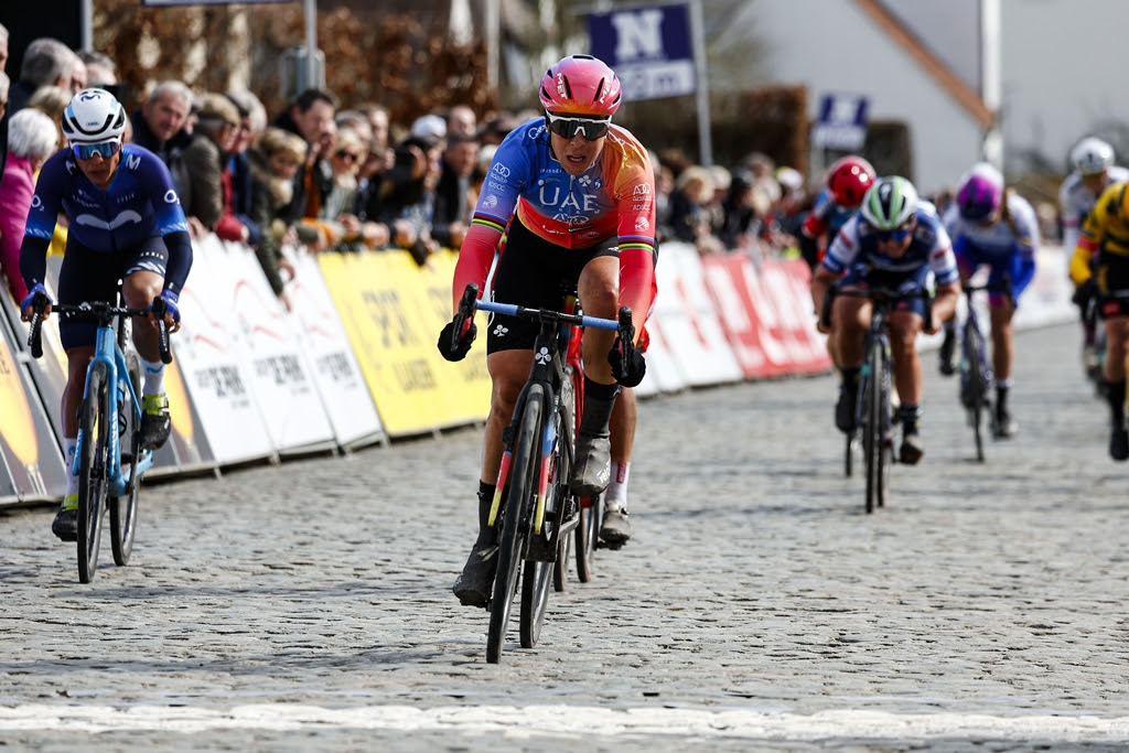 Marta Bastianelli terza alla Danilith Nokere Koerse - credit Sprint Cycling Agency