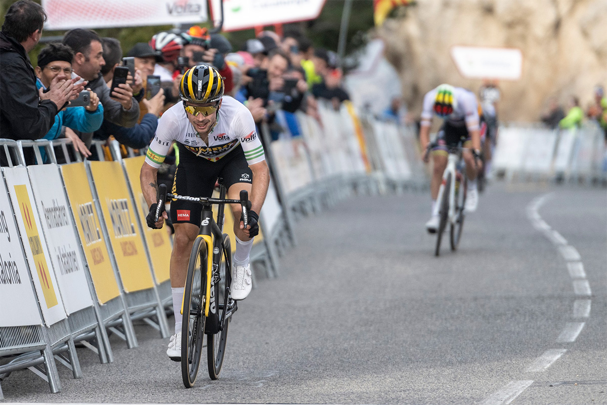 Primoz Roglic vince la quinta tappa della Volta a Catalunya