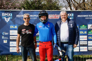 Bmx European Cup a Verona. Nella foto Paolo Fantoni ed Enrico Della Casa - Photo Credit Photobicicailotto