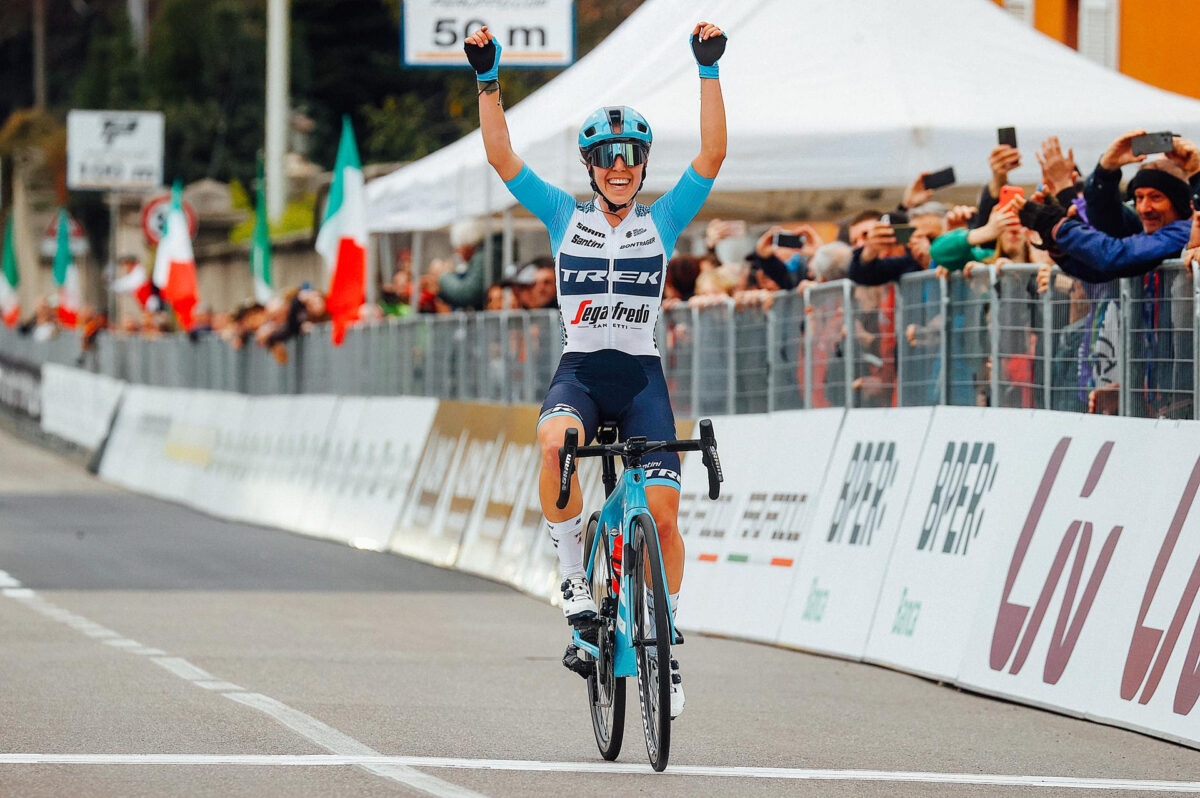 Shirin Van Anrooij vince il Trofeo Binda