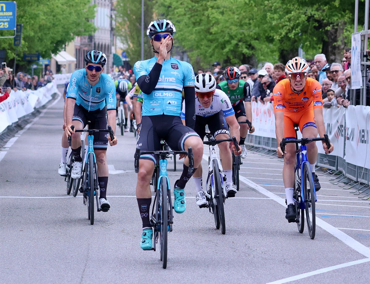 Simone Buda vince il Memorial Mantovani 2023 - credit Photobicicailotto