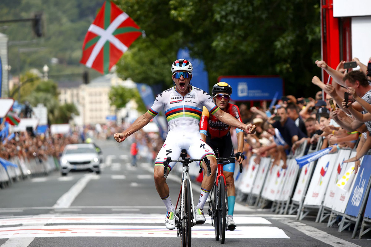 Remco Evenepoel vince la Clasica di San Sebastian - credit Sprint Cycling Agency