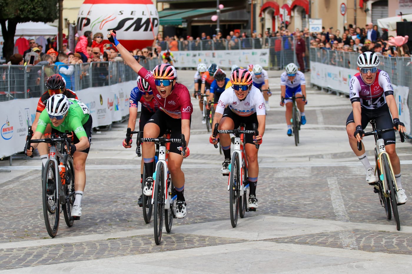 Carlotta Cipressi vince la terza tappa del Giro del Mediterraneo in Rosa - credit Flaviano Ossola