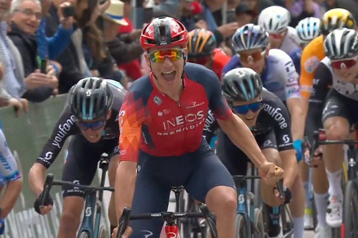 Ethan Hayter vince la seconda tappa del Tour de Romandie
