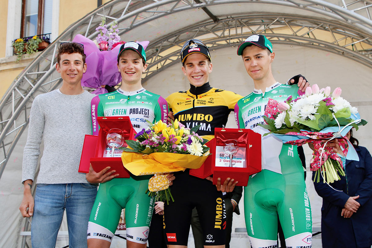 Il podio del 60° Palio del Recioto - credit Photobicicailotto