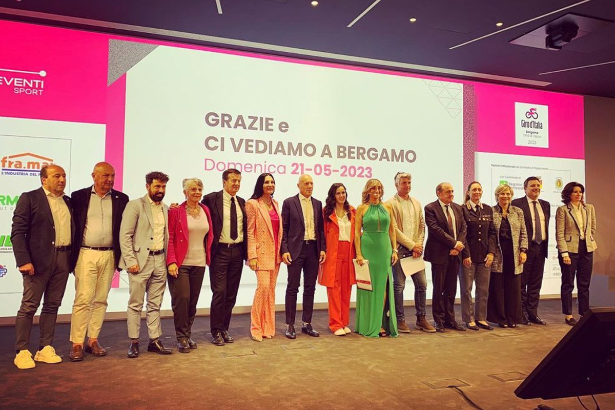 Presentazione 15° tappa Giro d'Italia 2023 - Seregno-Bergamo