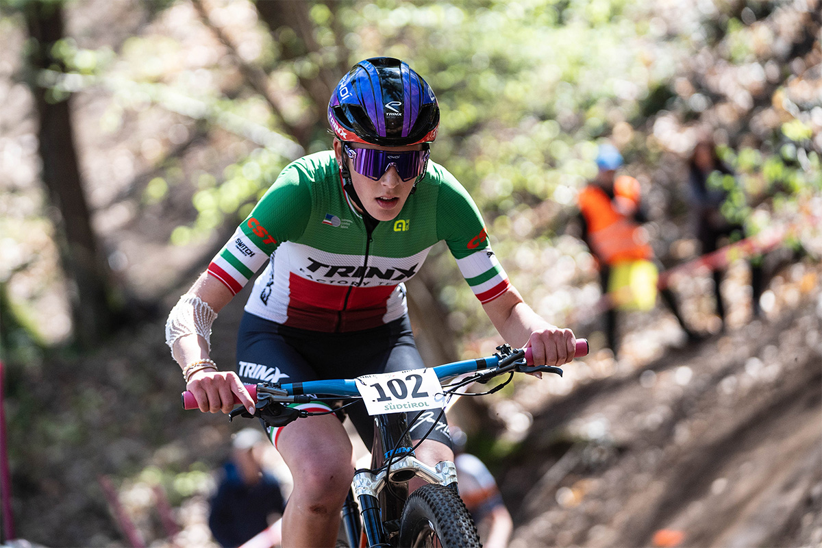 Valentina Corvi, terza a Nalles - credit Alessio Pederiva