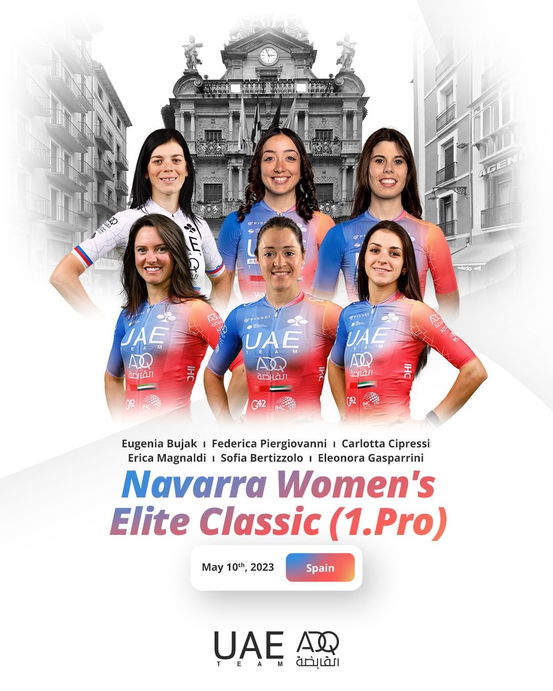 UAE team ADQ-Clasica Navarra