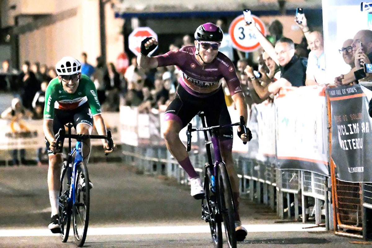 Jonathan Milan vince il Cycling Stars Criterium davanti a Filippo Zana