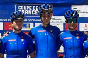 Federica Venturelli in azzurro alla Ronde Van Vlaanderen Donne junior