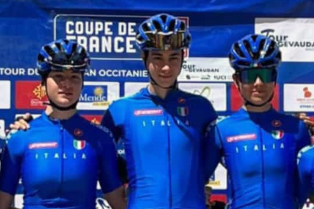 Federica Venturelli in azzurro alla Ronde Van Vlaanderen Donne junior