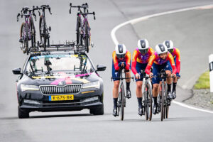 La Sd Worx, vincitrice della cronosquadre inaugurale dell'Internationale Lotto Thuringen Ladies Tour - credit Arne Mill