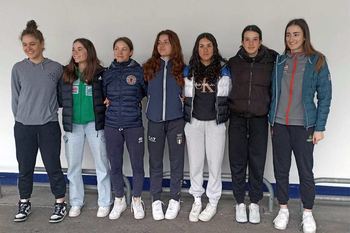 Le allieve del Triveneto in gara al TMP Jugentour - credit Photors.it
