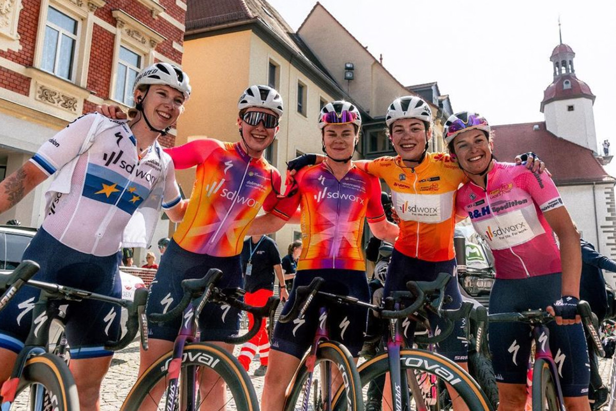 Lonneke Uneken vince la quarta tappa del Thuringen Ladies Tour - credit Bastien Gason