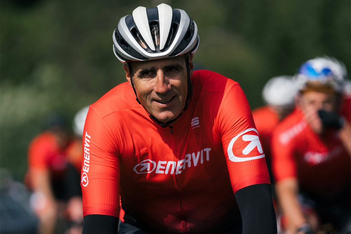 Miguel Indurain alla Nove Colli 2023 - credit Evenervit