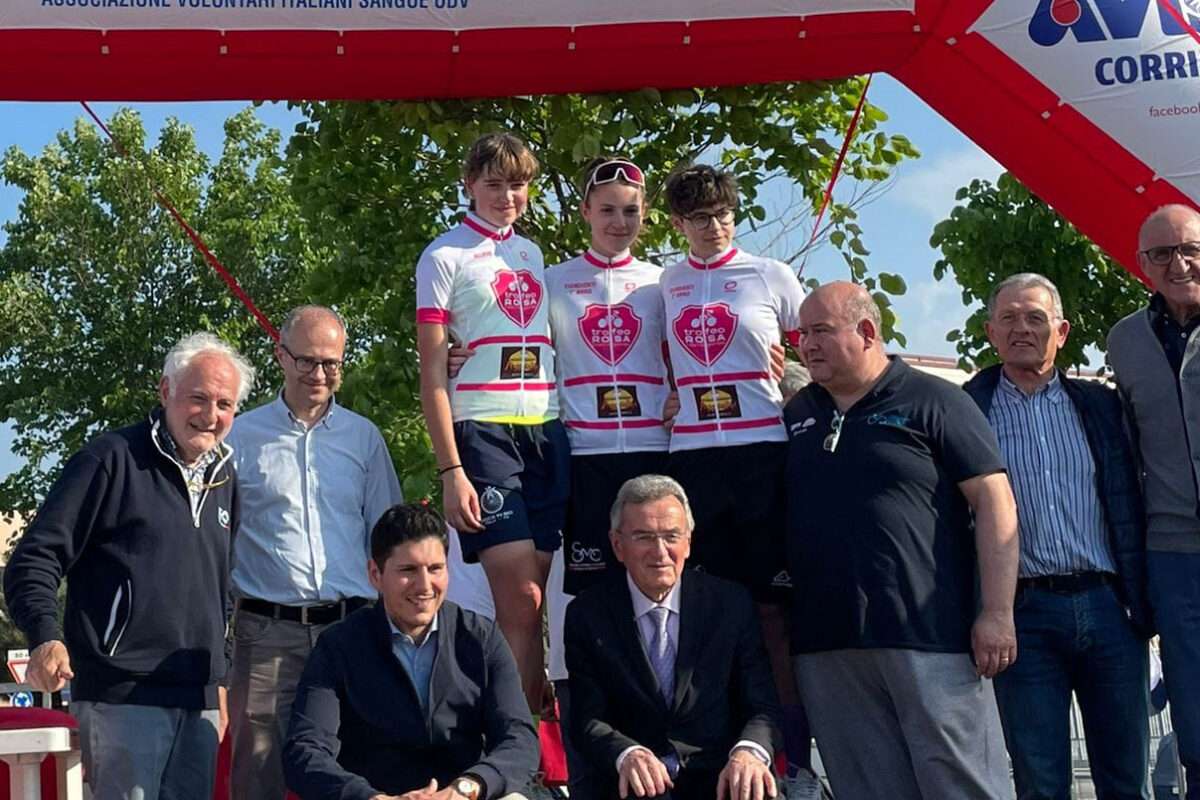 Trofeo Rosa - le leader dopo la prova di Corridonia