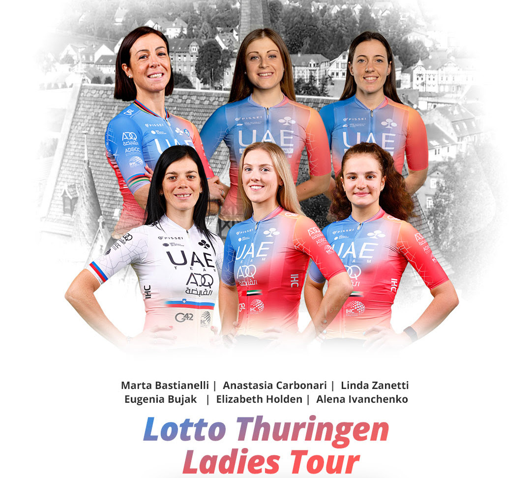 UAE Team ADQ per l’Internationale LOTTO Thüringen Ladies Tour