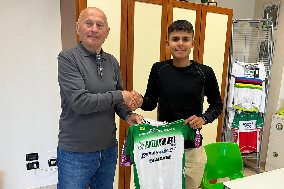 Vicente Rojas - Credits Green Project Bardiani - CSF Faizanè & Sprint Cycling