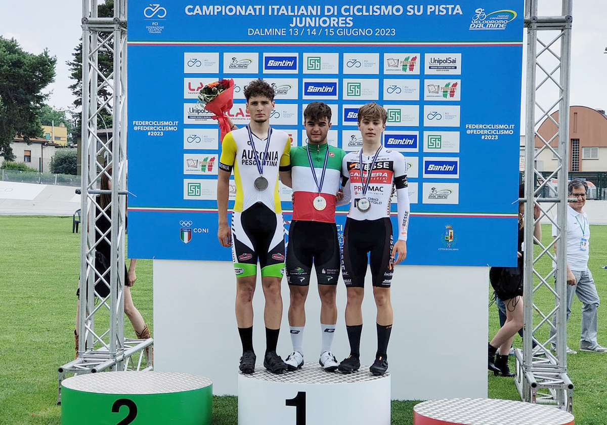 Andrea Scarso campione italiano scratch
