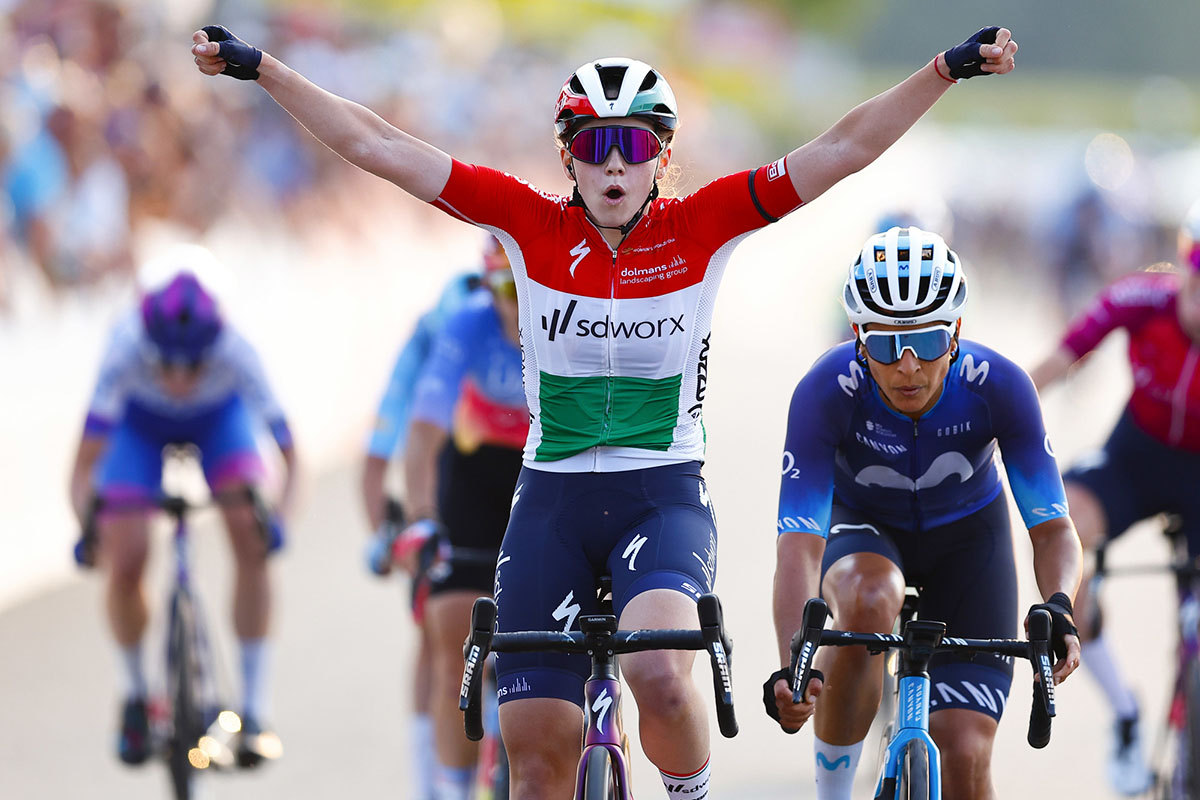 Blanka Vas vince la prima tappa del Tour the Swiss Women 2023 - credit Sprint Cycling Agency
