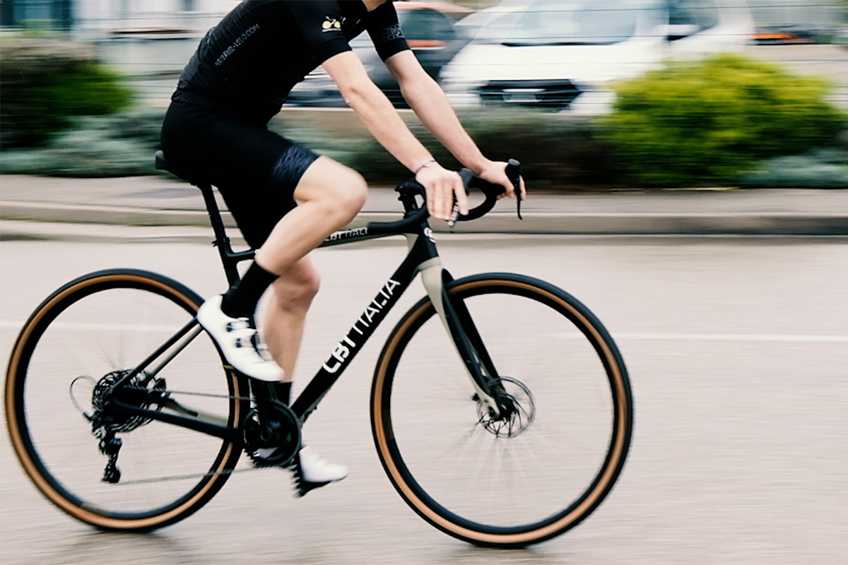 CBT Italia GRAK GRAVELBIKE in action