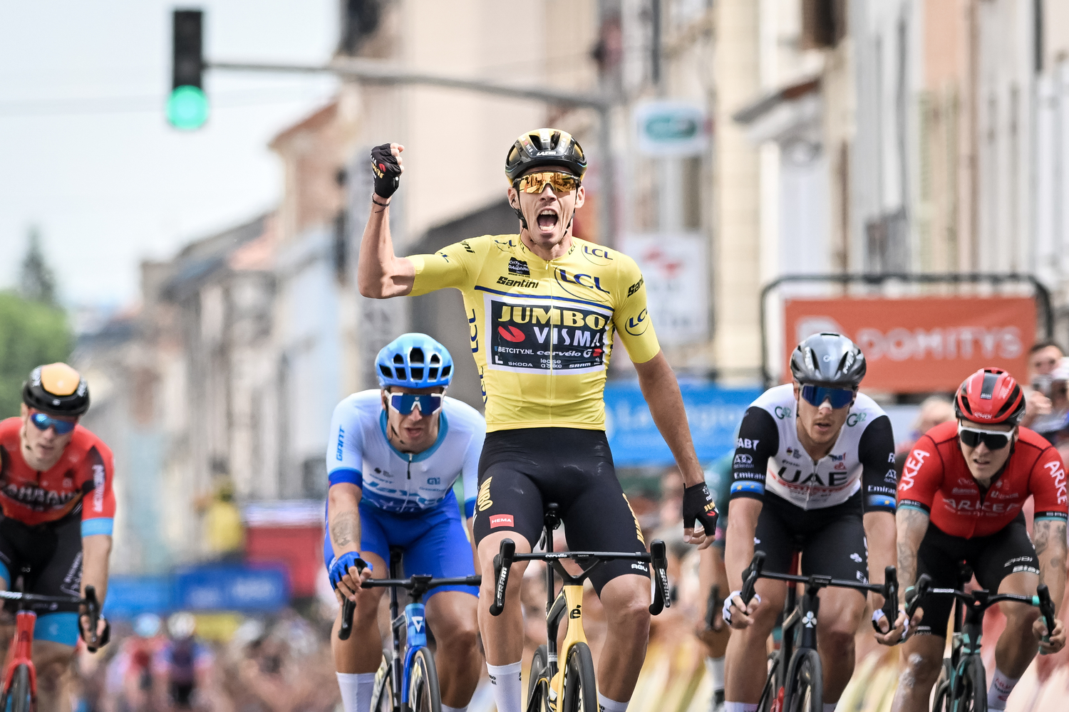 Cristophe Laporte vince la terza tappa del Giro del Delfinato -A.S.O_Billy_Ceusters