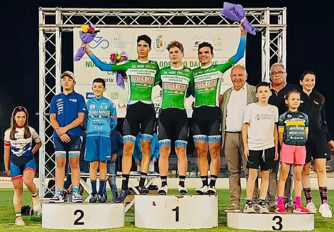 Dominio Pool Cantù GB Junior ai campionati lombardi su pista di Dalmine