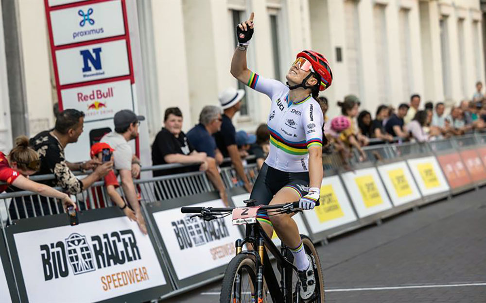 Gaia Tormena vince la seconda prova di coppa del Mondo a Leuven - credit Federciclismo
