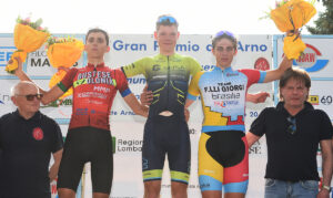 Luca Giaimi (Team Giorgi) terzo a Solbiate Arno - credit Rodella