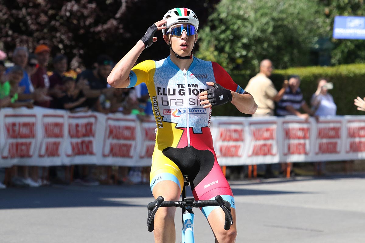 Luca Giaimi vince la seconda tappa del Giro di Valdera - credit Rodella
