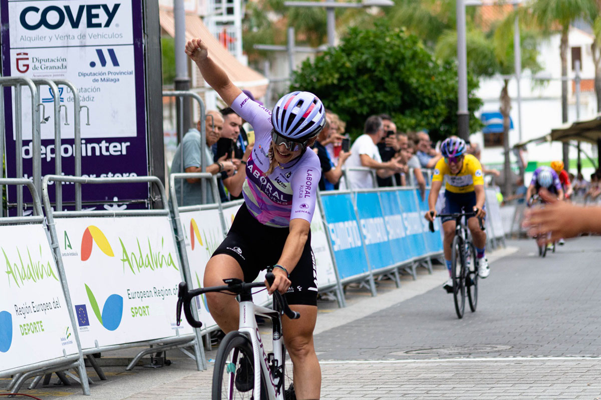 Marta Romeu precede Tamara Dronova nella terza tappa della Vuelta Ciclista Andalucia Ruta Del Sol