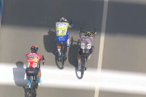 Matteo Moschetti secondo nella seconda tappa del Tour of Slovenia
