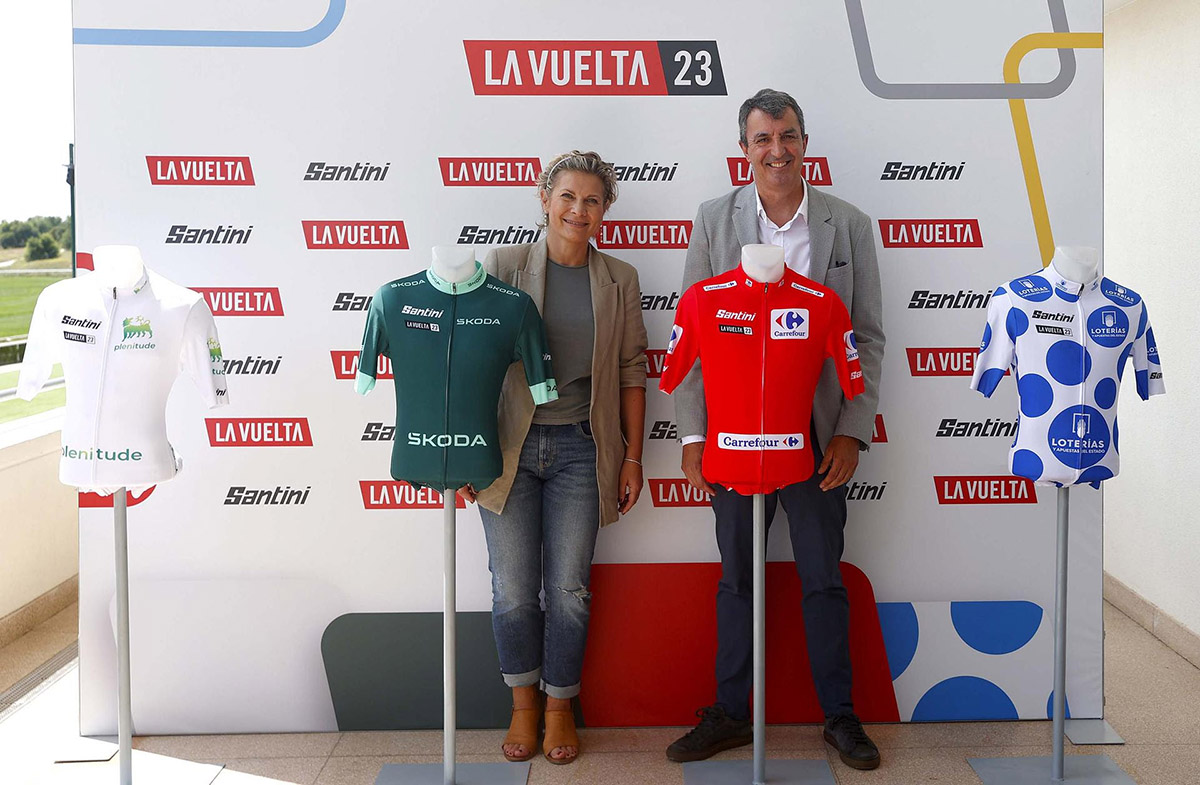Santini presenta le maglie ufficiali de La Vuelta a Espana 2023 - Sprint Cycling Agency