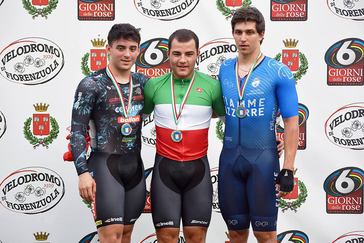 Stefano Minuta campione italiano su pista nel keirin