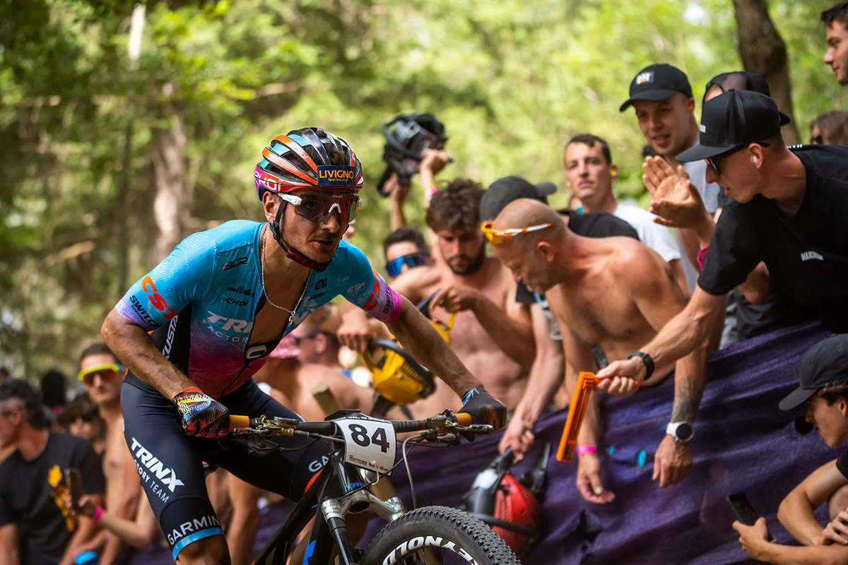 Bertolini in azione in Val di Sole - credit Maxime Schmid