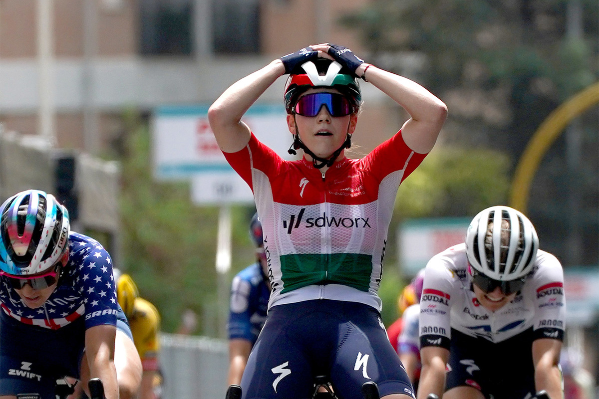 Blanka Kata Vas vince l'ottava tappa del Giro Donne 2023 - credit Sprint Cycling Agency