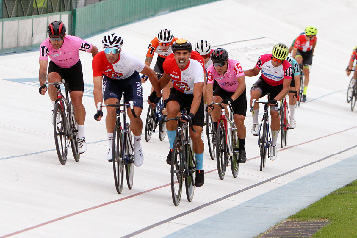 Boscaro e Donegà madison 6 giorni di Pordenone - credit fotobolgan