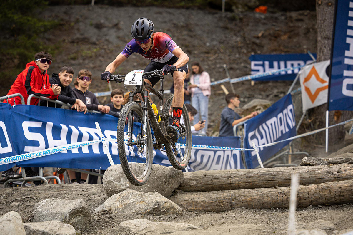 Daniele Braidot, leader degli Internazionali d'Italia Series e uno dei favoriti per Alpago Bike Funtastic - credit Mario Pierguidi