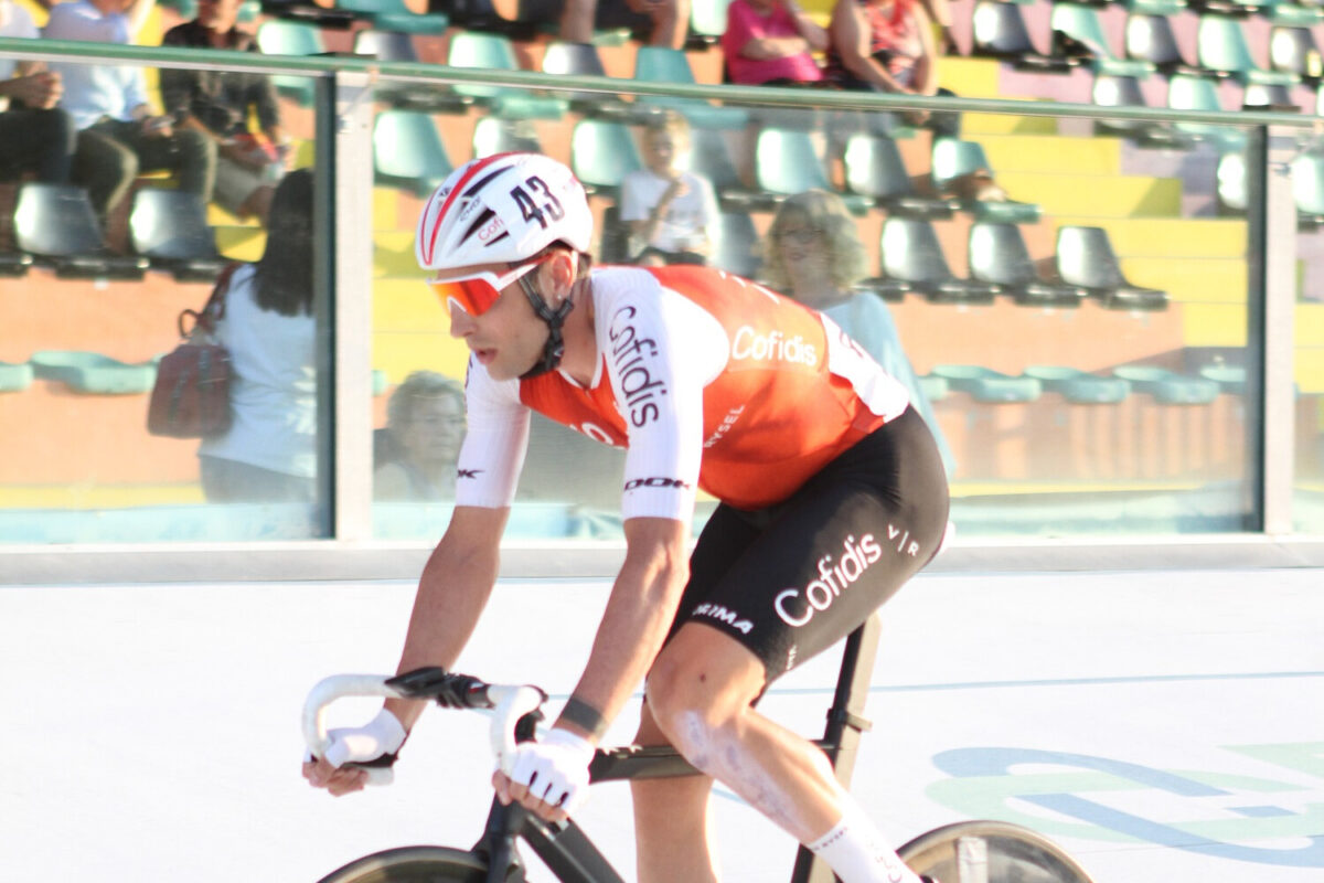 Davide Cimolai alla 6 giorni di Pordenone - FotoBolgan