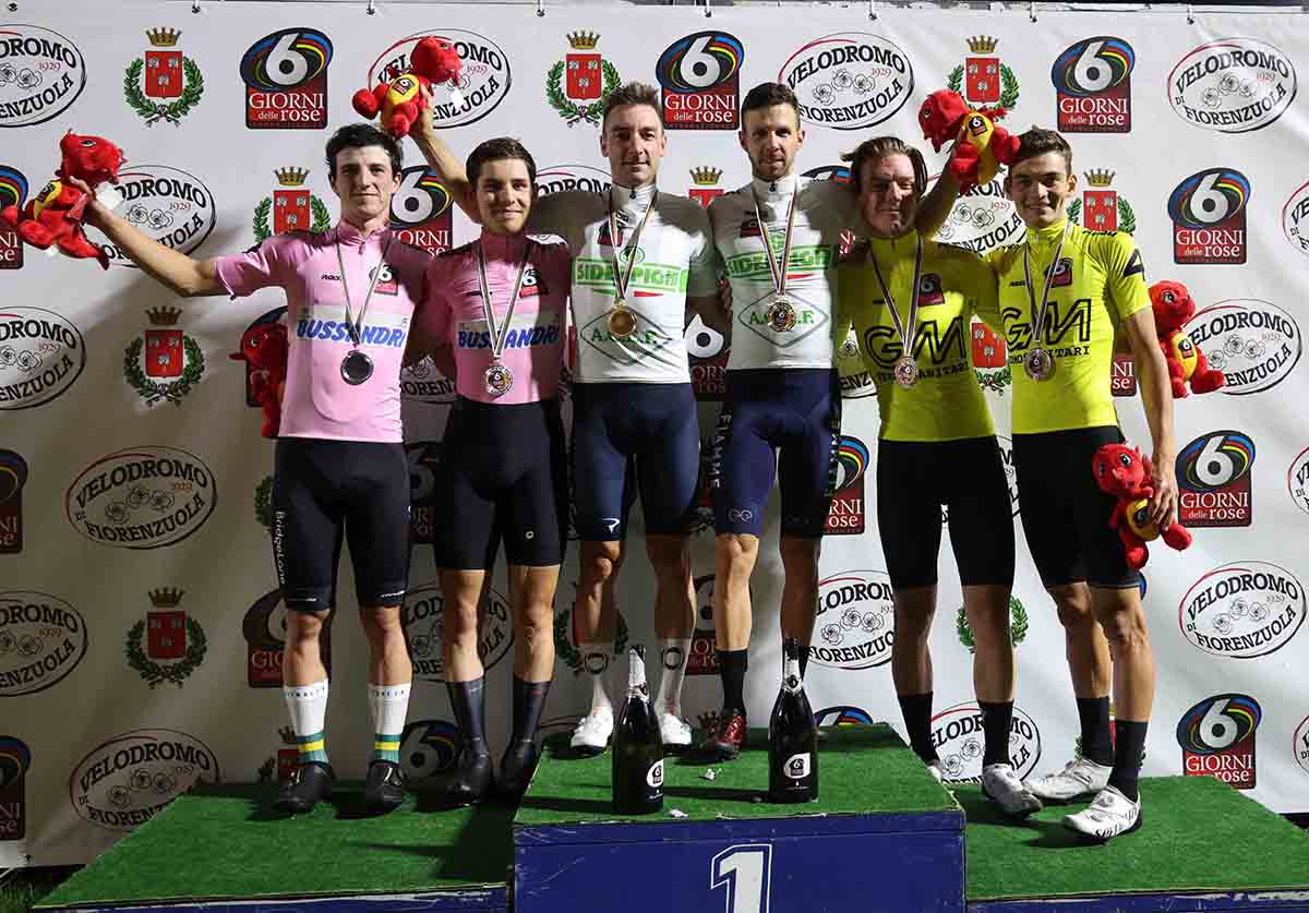Elia Viviani e Michele Scartezzini vincono la 6 Giorni delle Rose - credit Cavalli